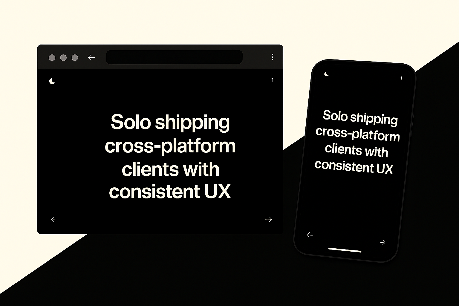 Screenshot of Presentation Library project